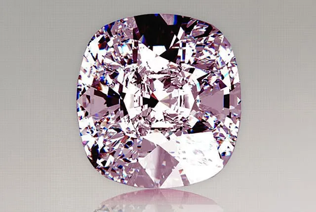 0.30 Carat Cushion Pink Lab Diamond