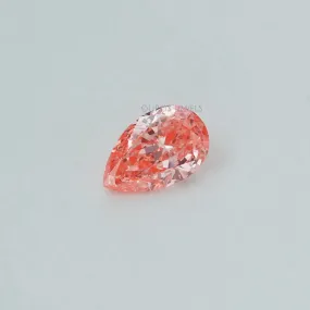 0.33 Carat Each Pink Pear Loose Diamond