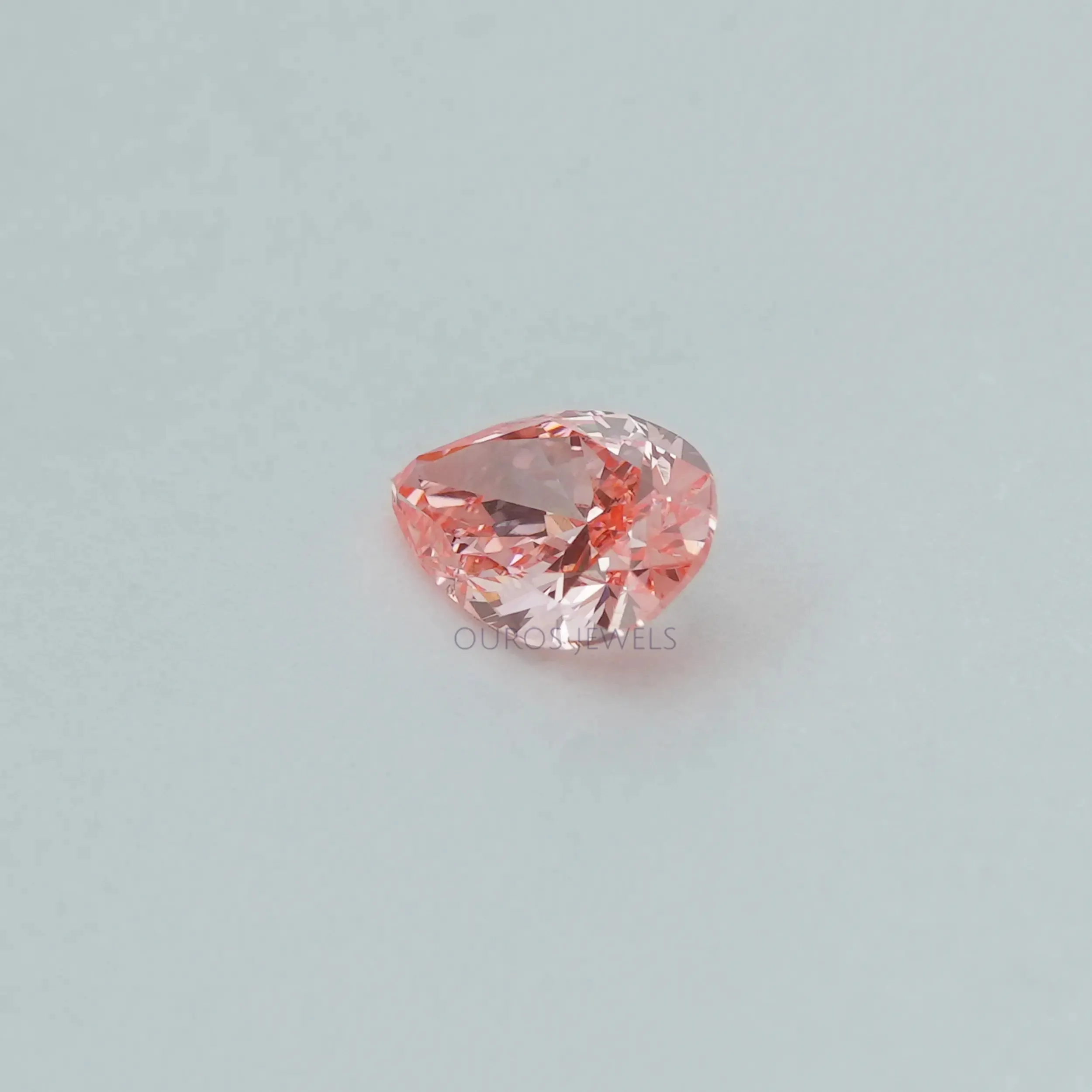 0.33 Carat Each Pink Pear Loose Diamond