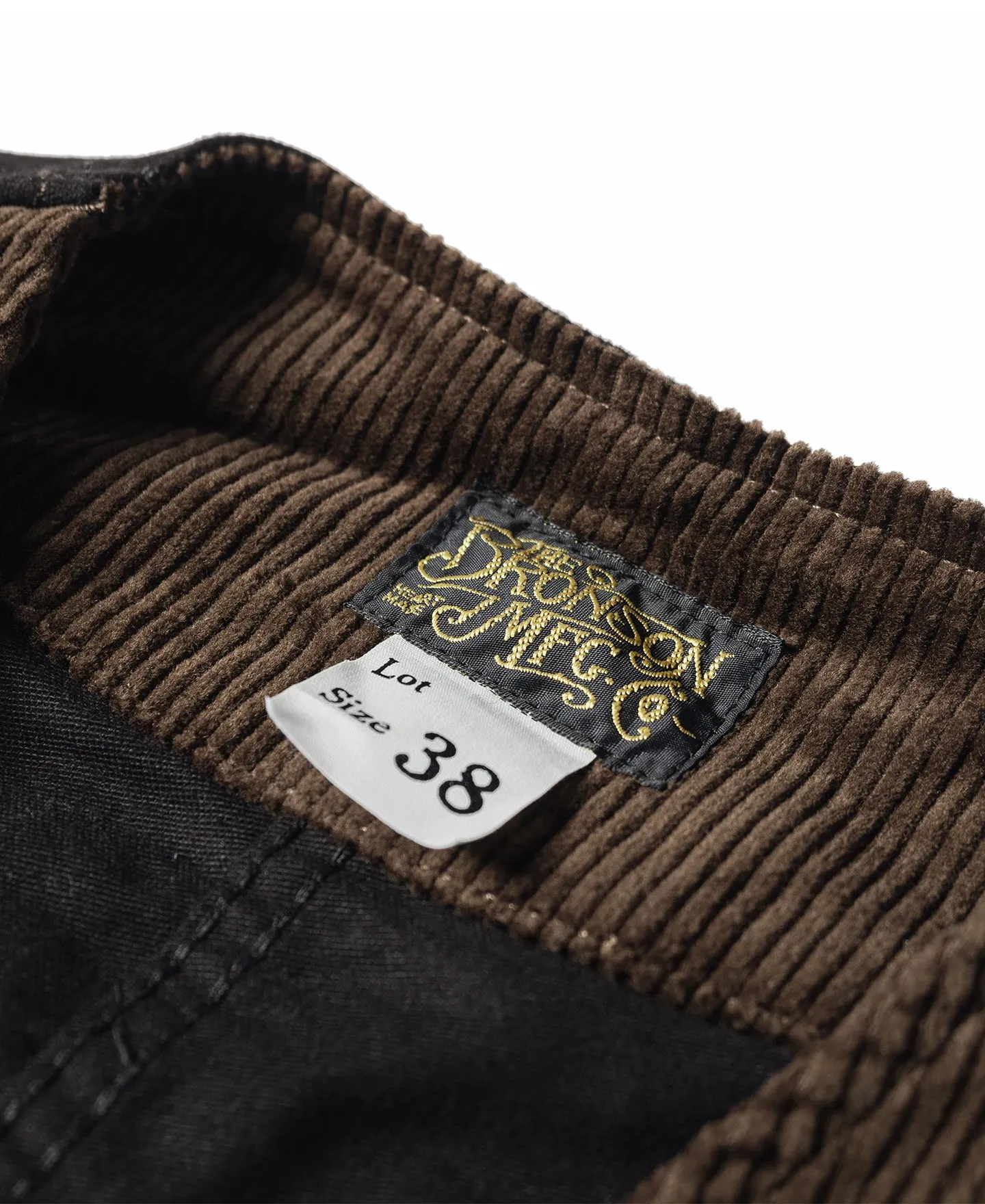 1930s Corduroy Hunting Vest - Dark Brown