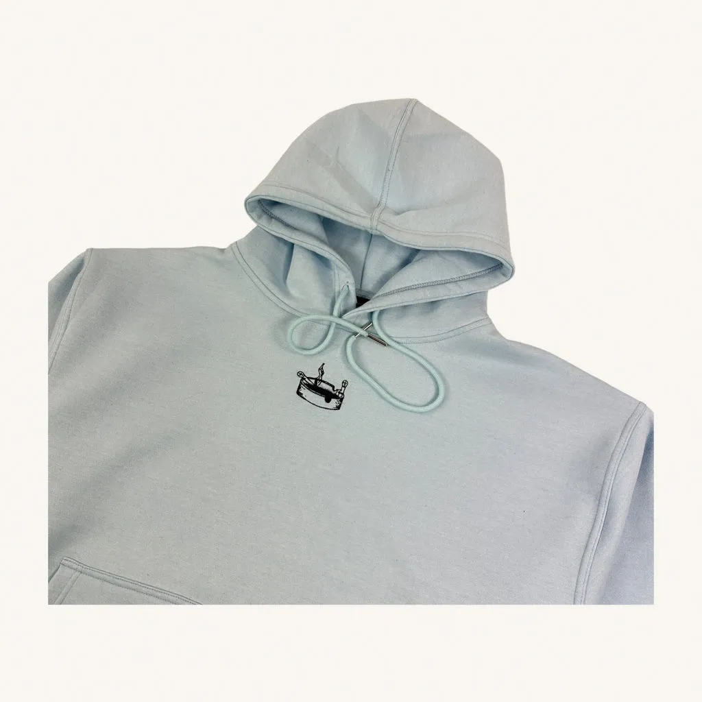 28 x MIA - 'Marlbros' Baby Blue Heavyweight Hoodie