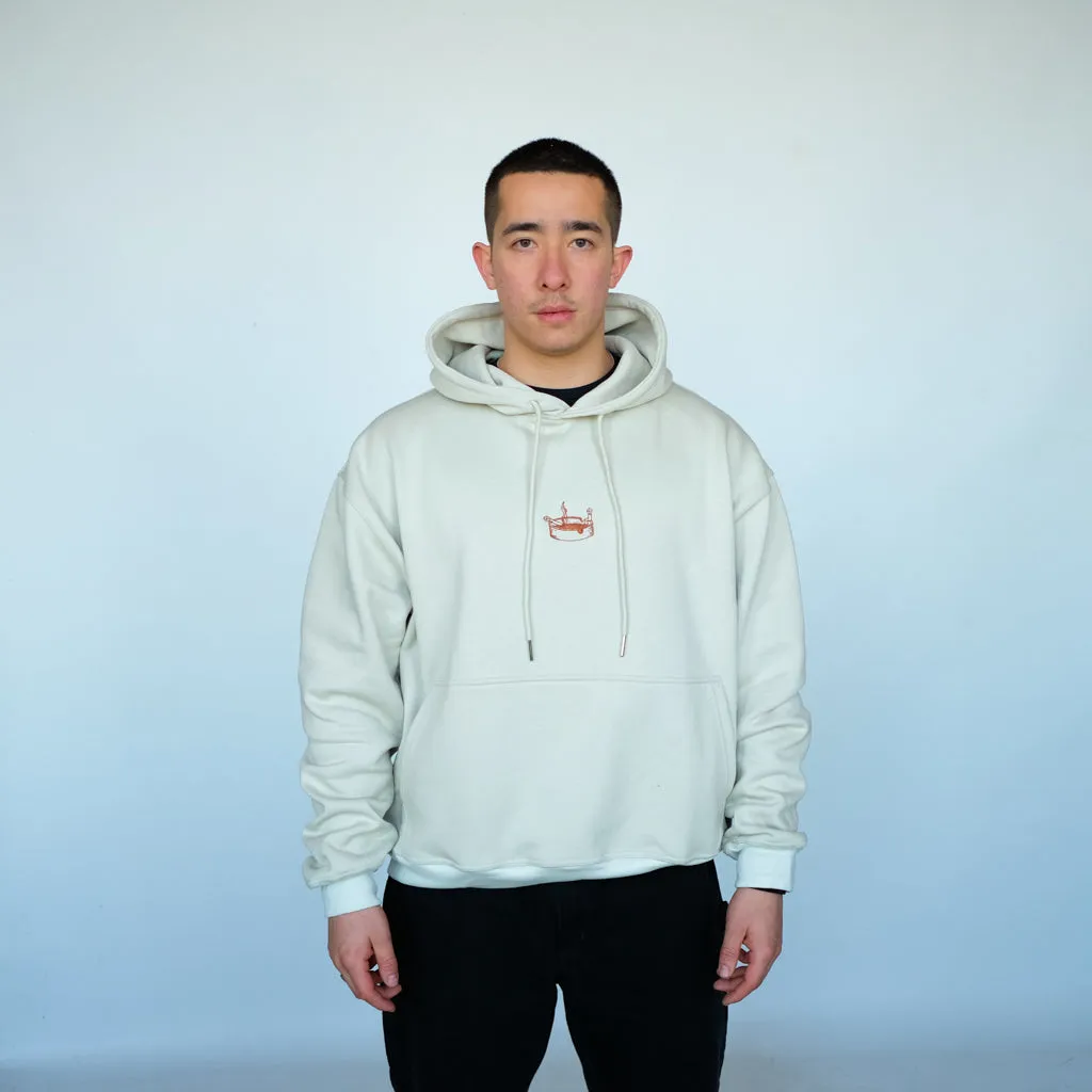 28 x MIA - 'Marlbros' Ecru Heavyweight Hoodie