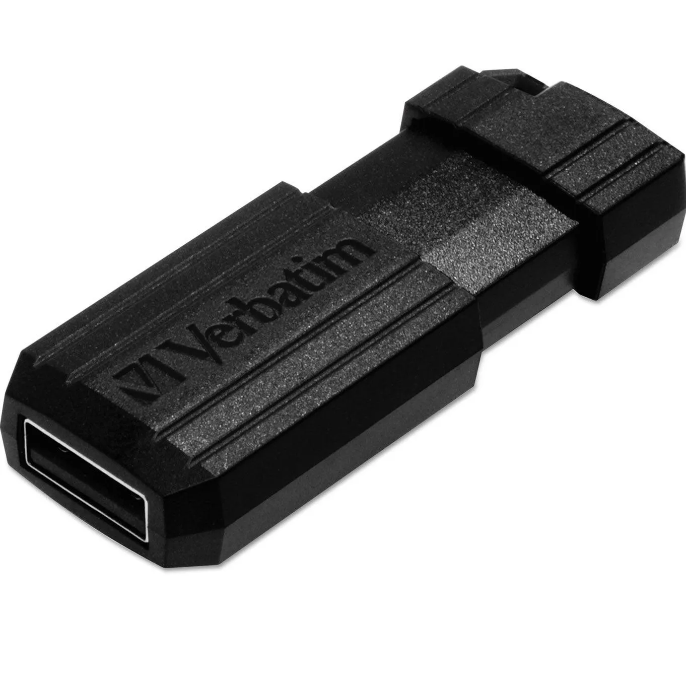 5 Pack Verbatim USB Flash Drive 2.0 32GB Black PinStrip Bulk