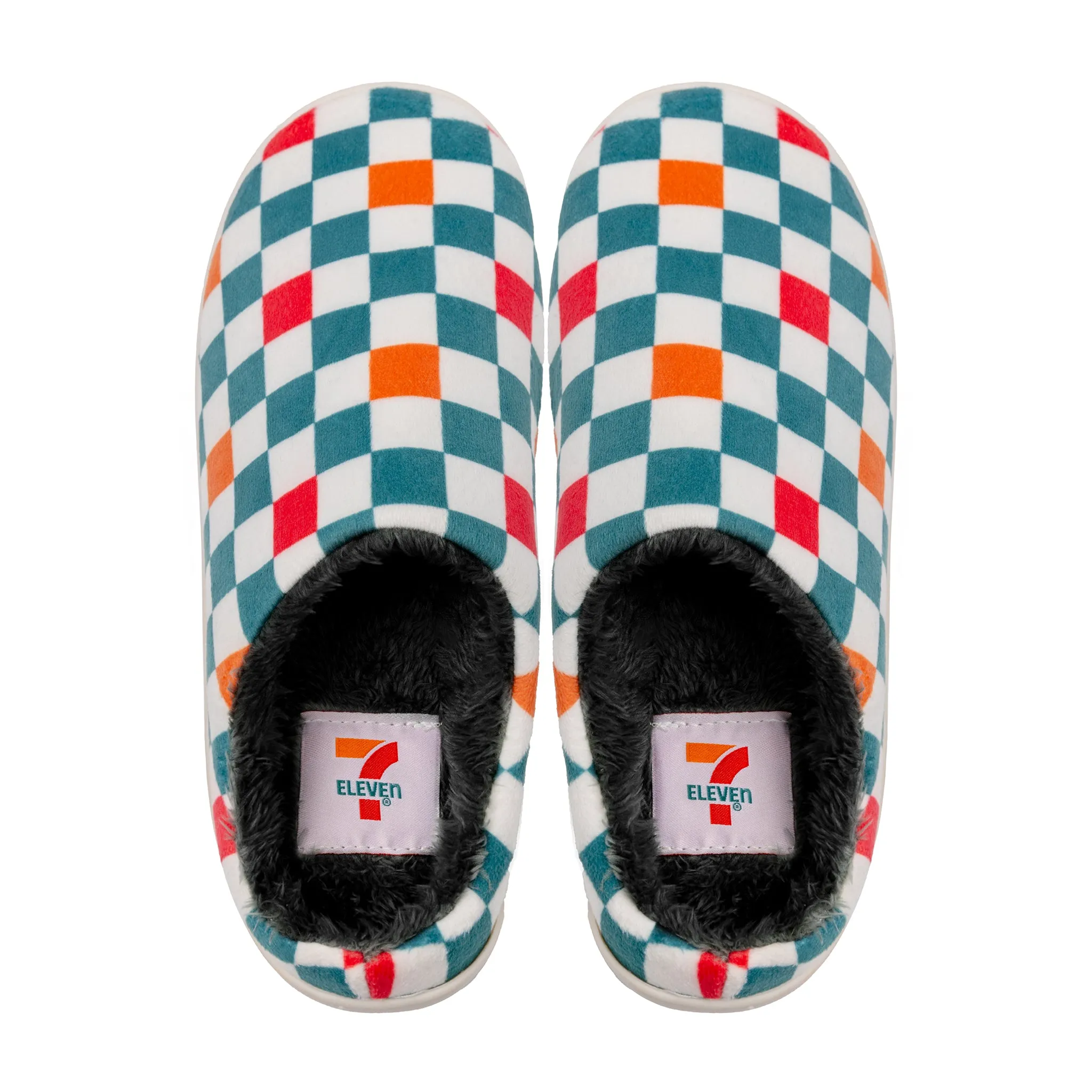 7-Eleven Checkered Slippers