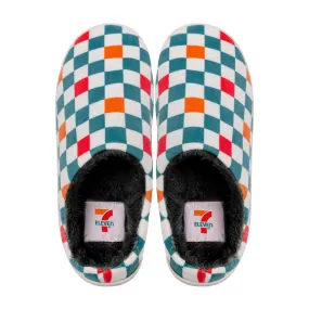 7-Eleven Checkered Slippers