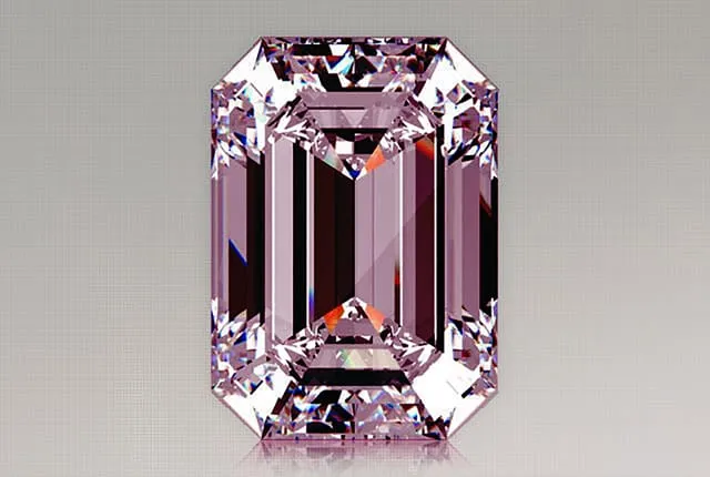 7.72 Carat Emerald Pink Lab Diamond