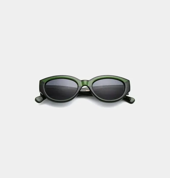 A. Kjrbede Winnie Dark Green Transparent