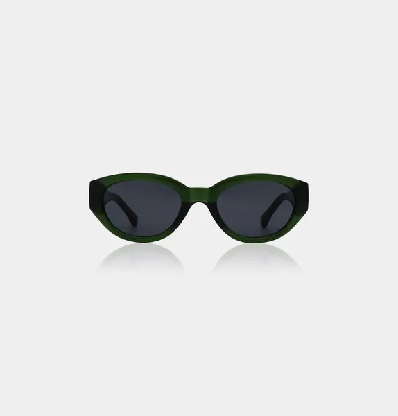 A. Kjrbede Winnie Dark Green Transparent