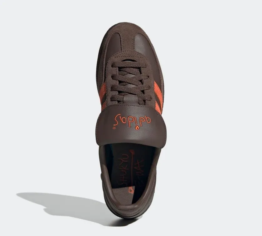 Adidas Handball Spezial Brown Collegiate Orange HP6694