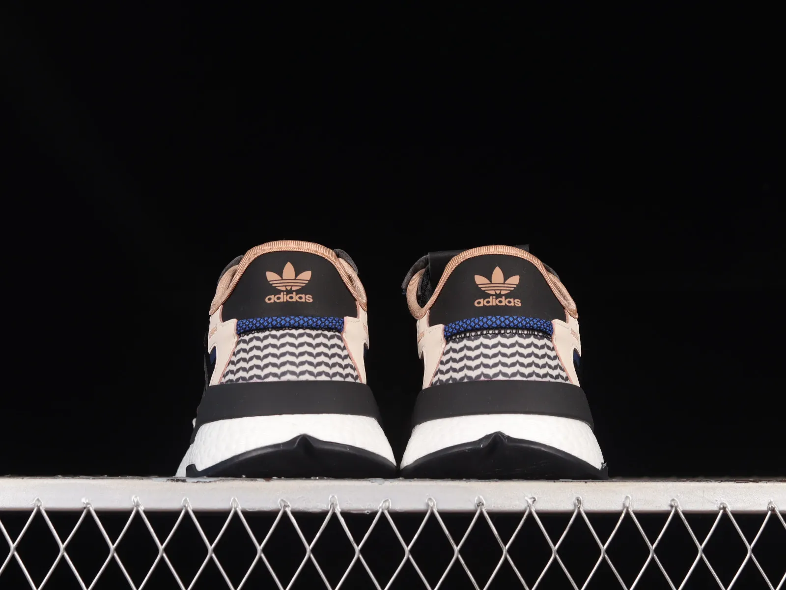 Adidas Nite Jogger Boost Brown Dark Blue Core Black IE1922