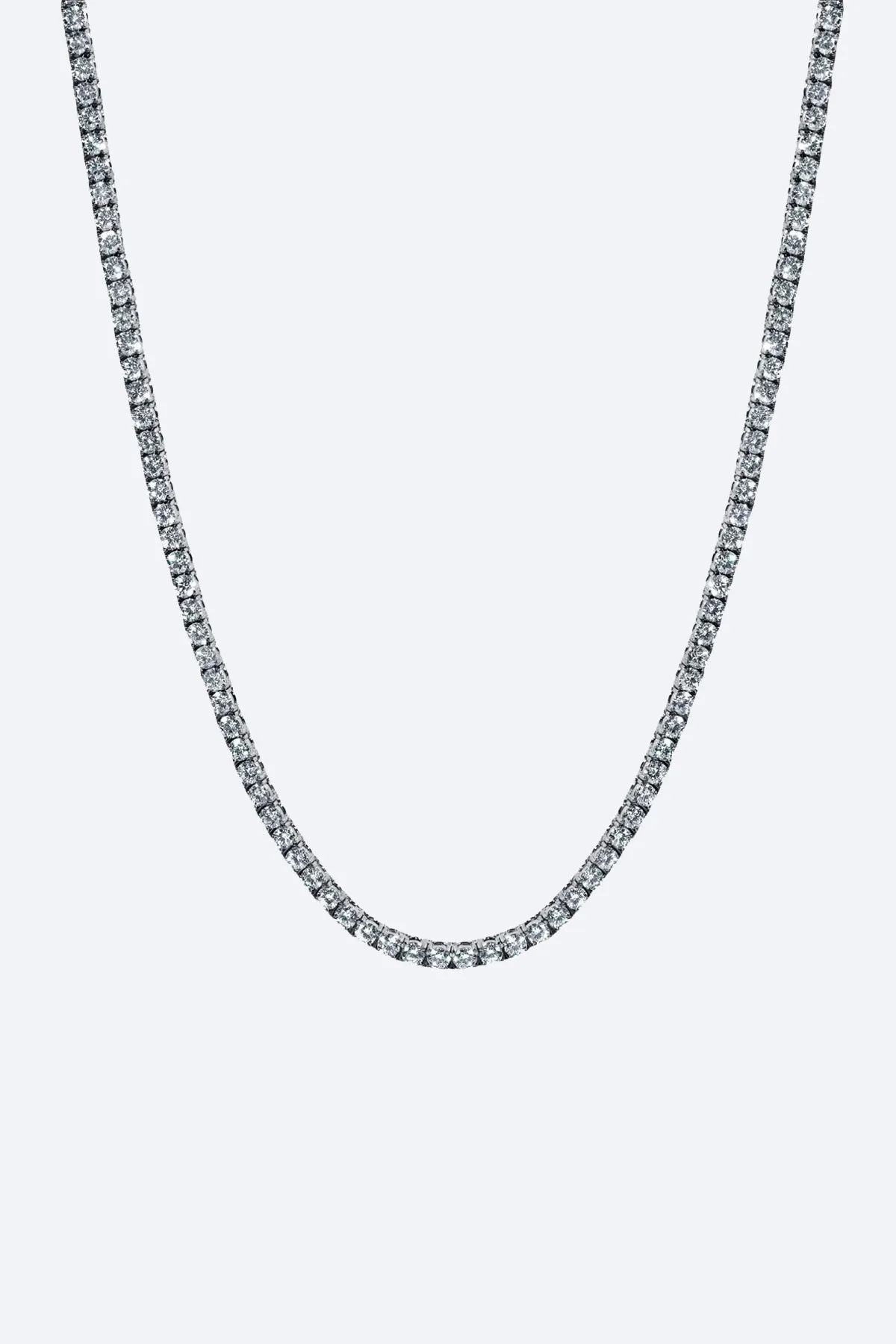 ALEX MOSS | 5PT TENNIS CHAIN - WHITE