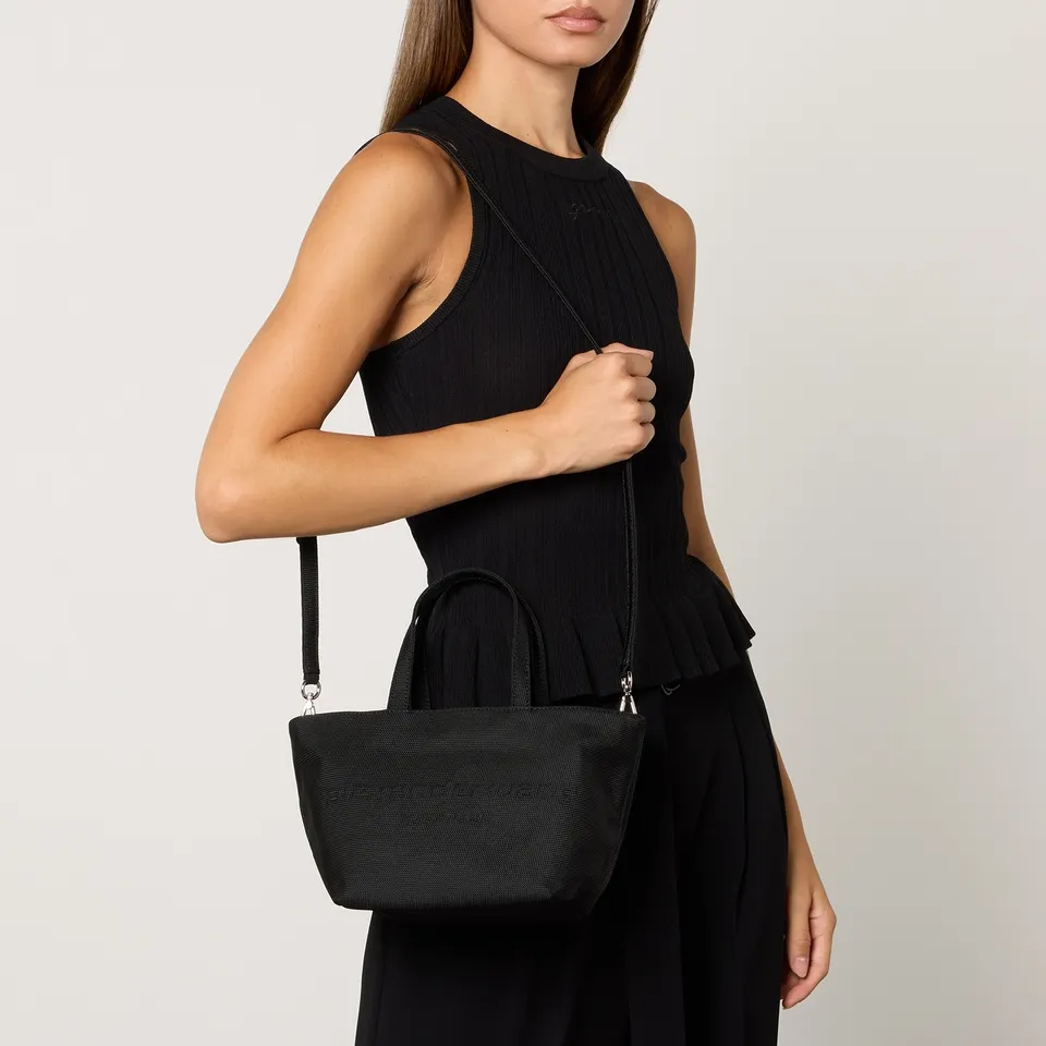 Alexander Wang Punch Canvas Small Tote Bag | Coggles