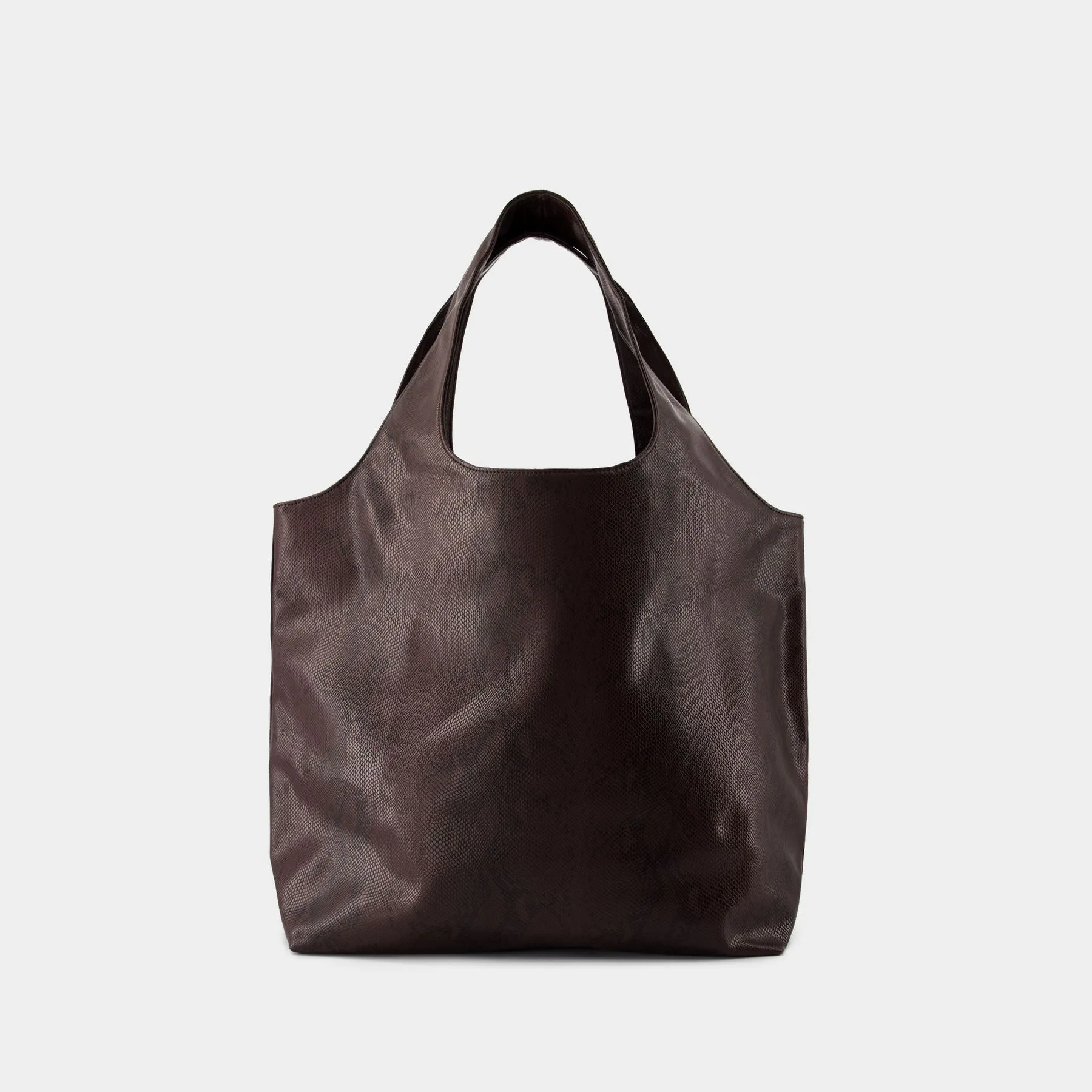 A.P.C.  Ninon Tote Bag - A.P.C. - Synthetic Leather - Blackberry