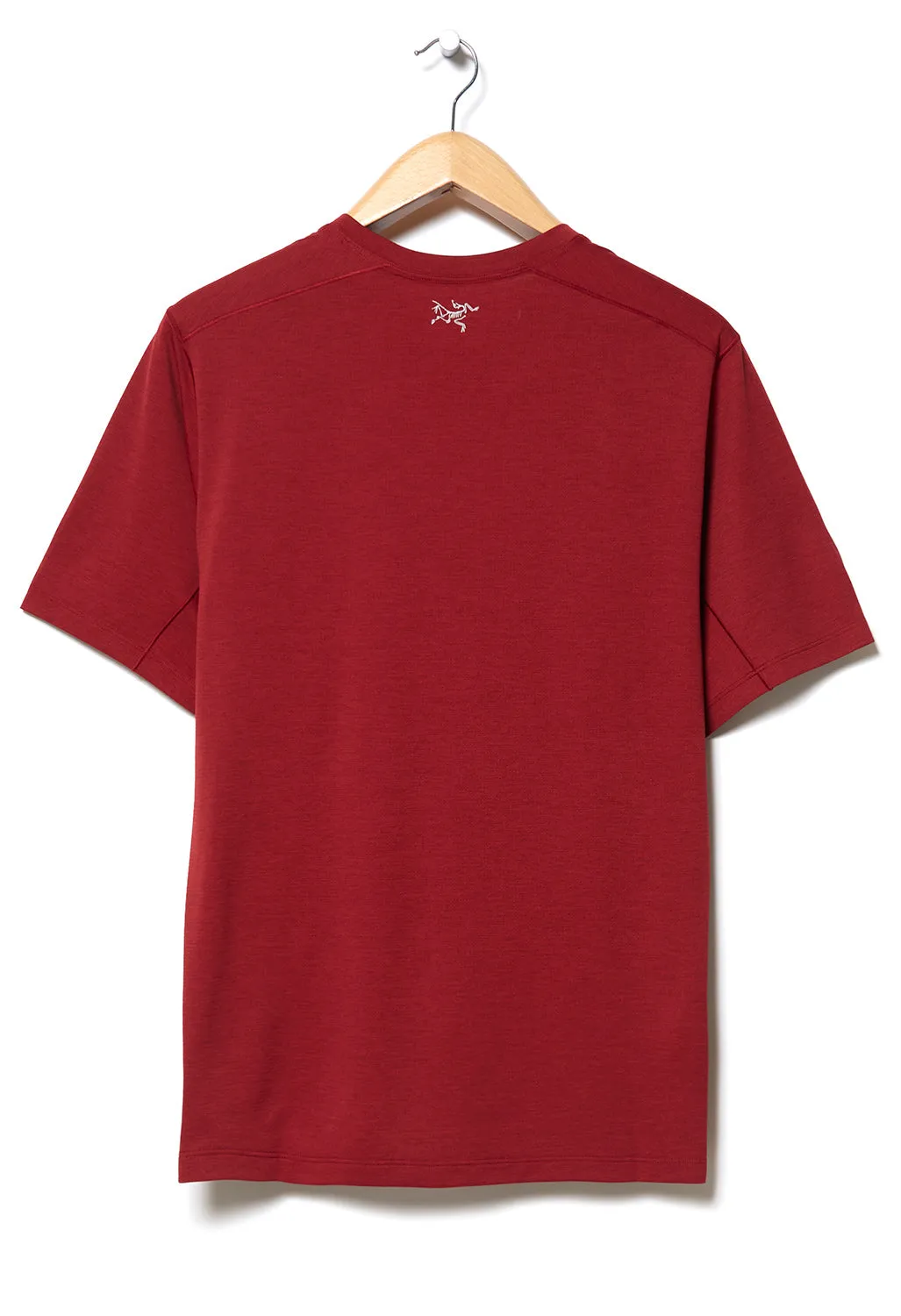 Arc'teryx Cormac Arc' Word Men's T-Shirt - Bordeaux