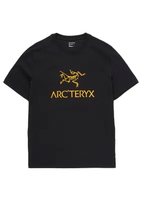 Arc'teryx Men's Arc'Word Logo T-Shirt - Black / Edziza Logo