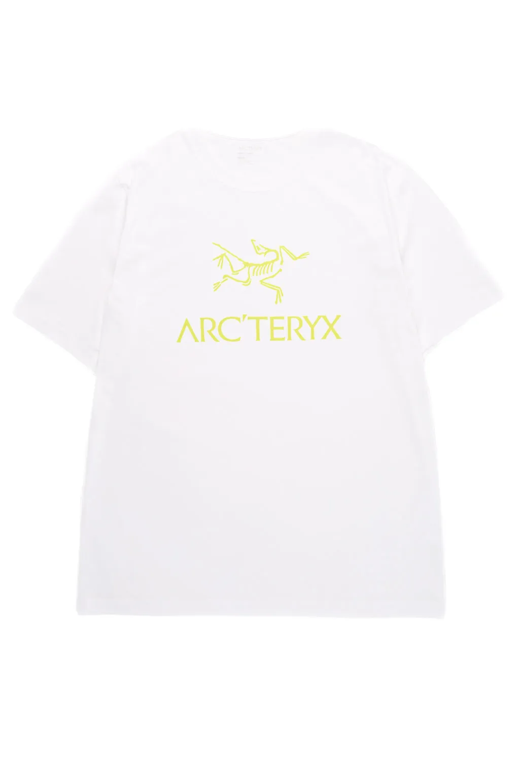 Arc'teryx Men's Arc'Word Logo T-Shirt - White Light