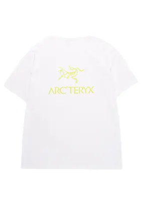 Arc'teryx Men's Arc'Word Logo T-Shirt - White Light