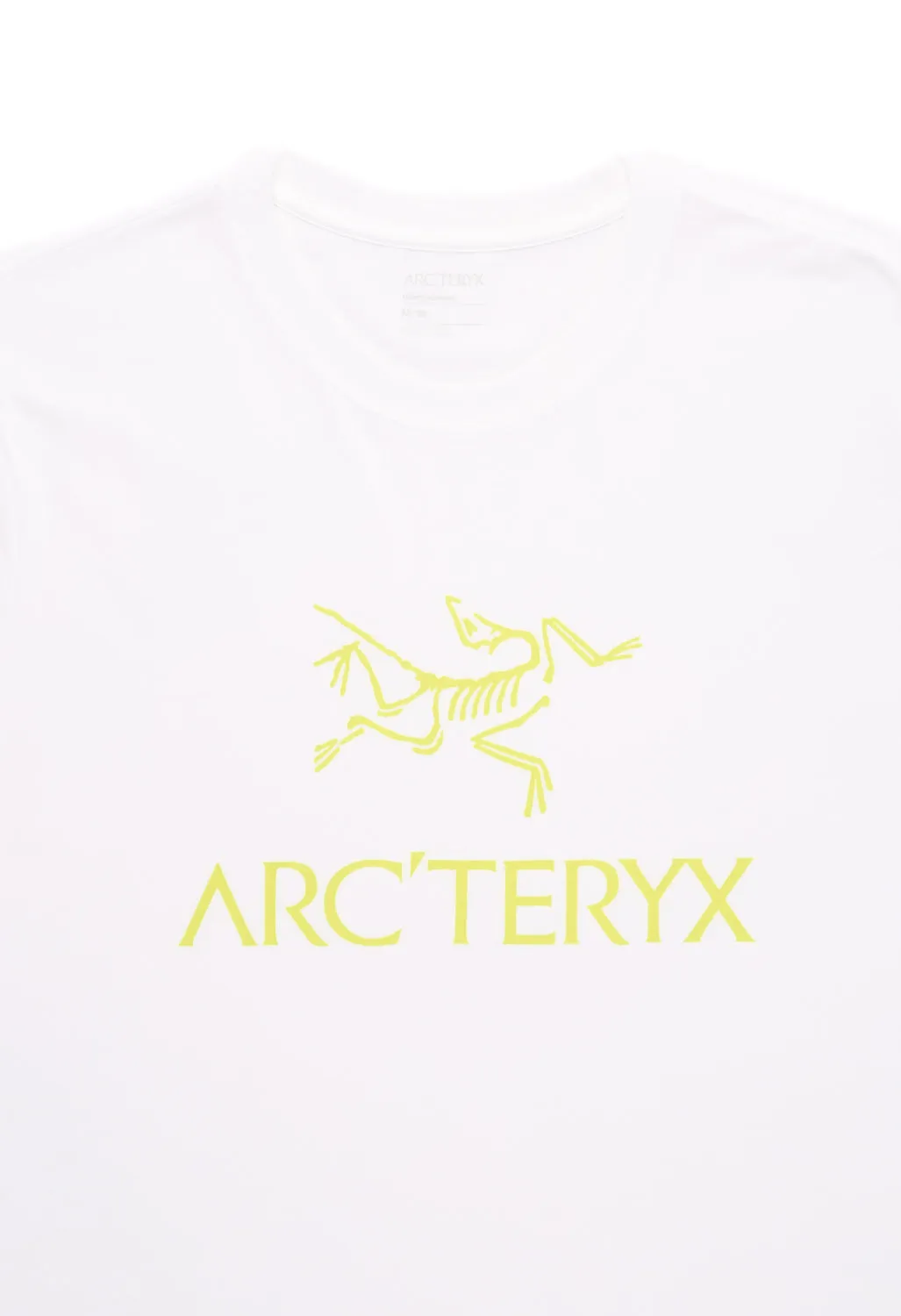 Arc'teryx Men's Arc'Word Logo T-Shirt - White Light