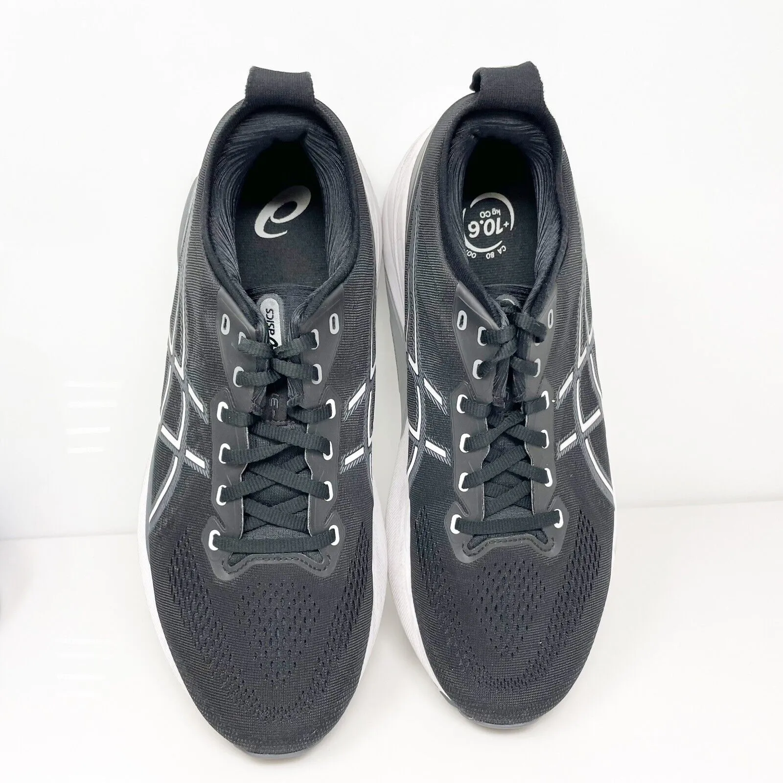 Asics Mens Gel Kayano 31 1011B867 Black Running Shoes Sneakers Size 10.5