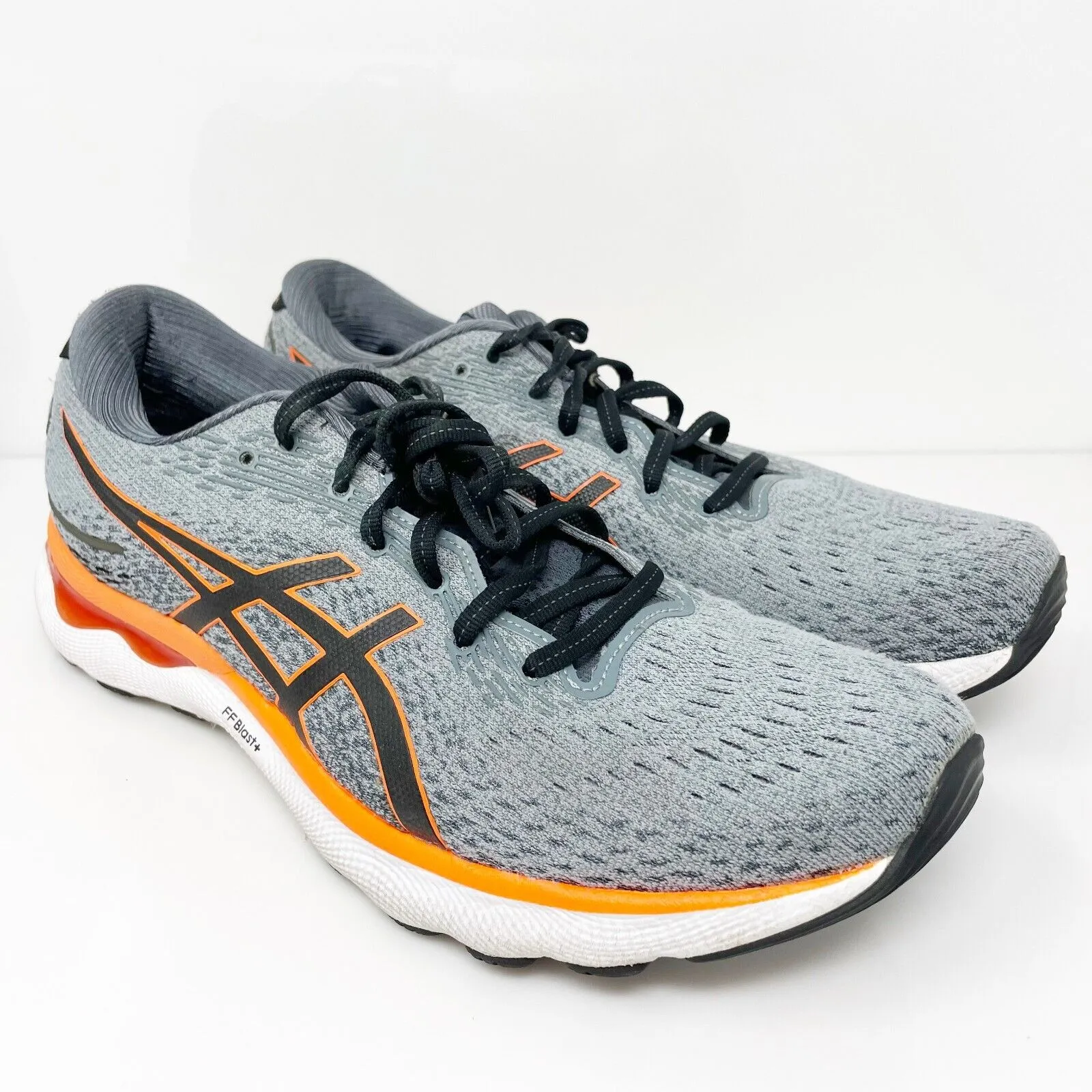 Asics Mens Gel Nimbus 24 1011B359 Gray Running Shoes Sneakers Size 11