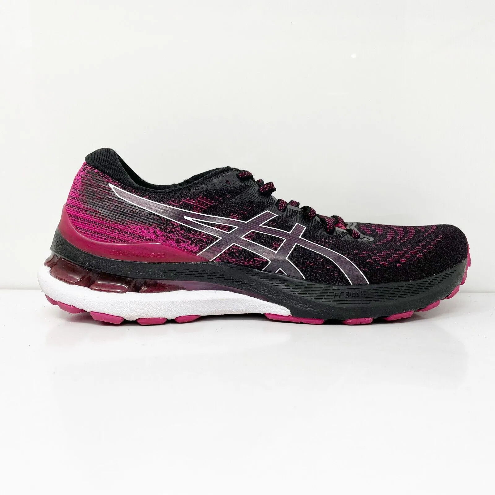 Asics Womens Gel Kayano 28 1012B047 Black Running Shoes Sneakers Size 9