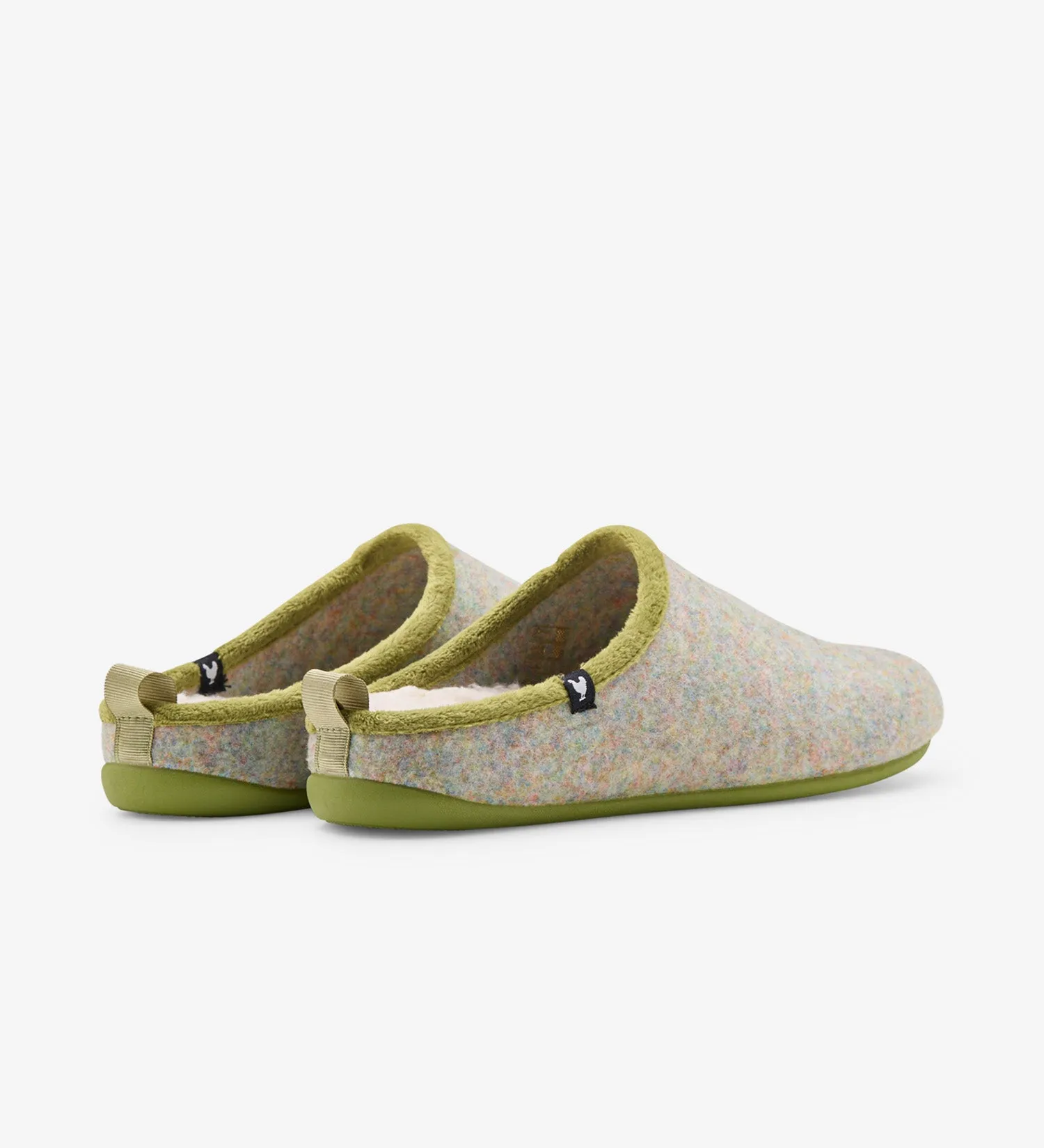 Astrid eco felt mule slippers