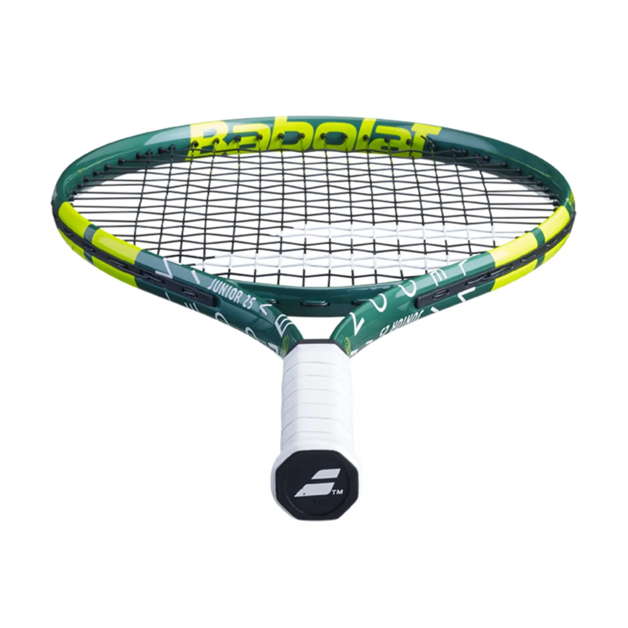 Babolat Junior 25 Wimbledon Prestrung Junior Tennis Racquet [Green/Yellow]