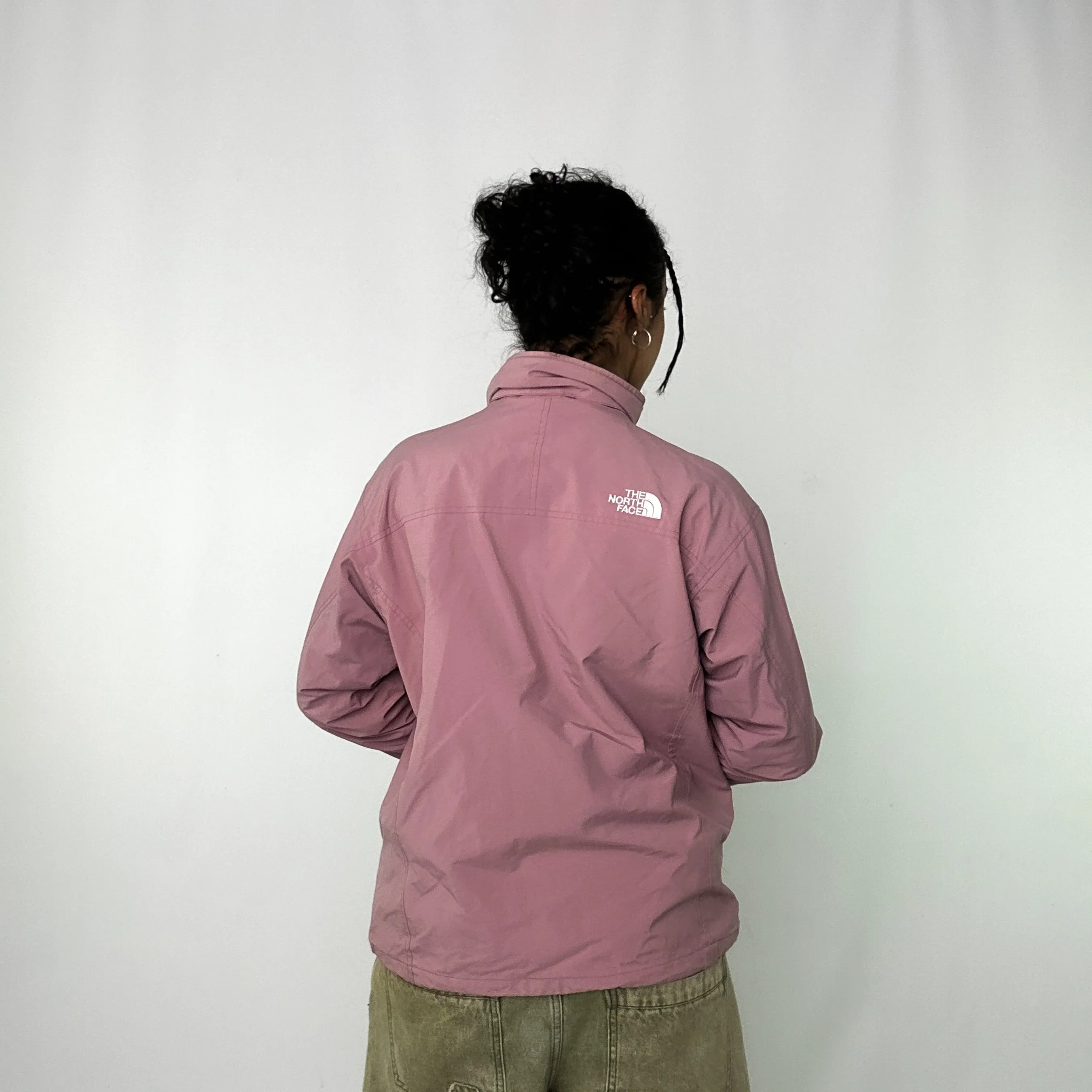 Baby Pink 90s The North Face Light Rain Jacket (S)