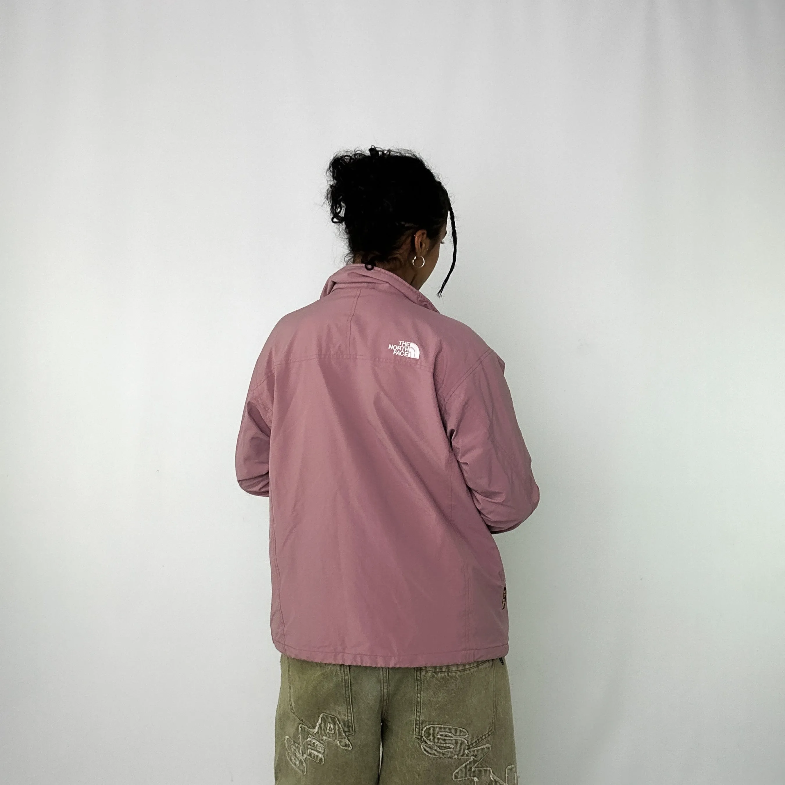 Baby Pink 90s The North Face Light Rain Jacket (S)