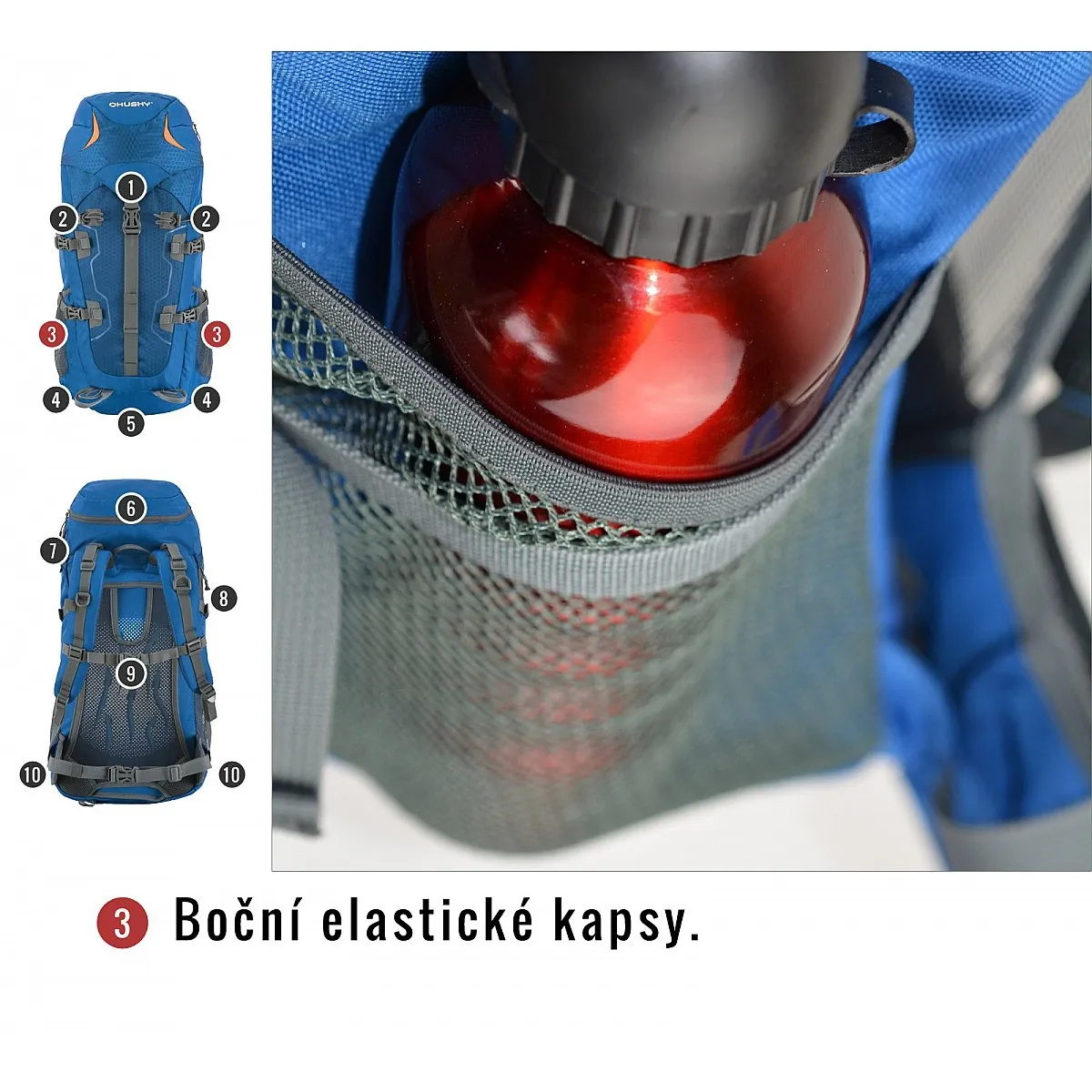 backpack Husky Scape 38 - Blue