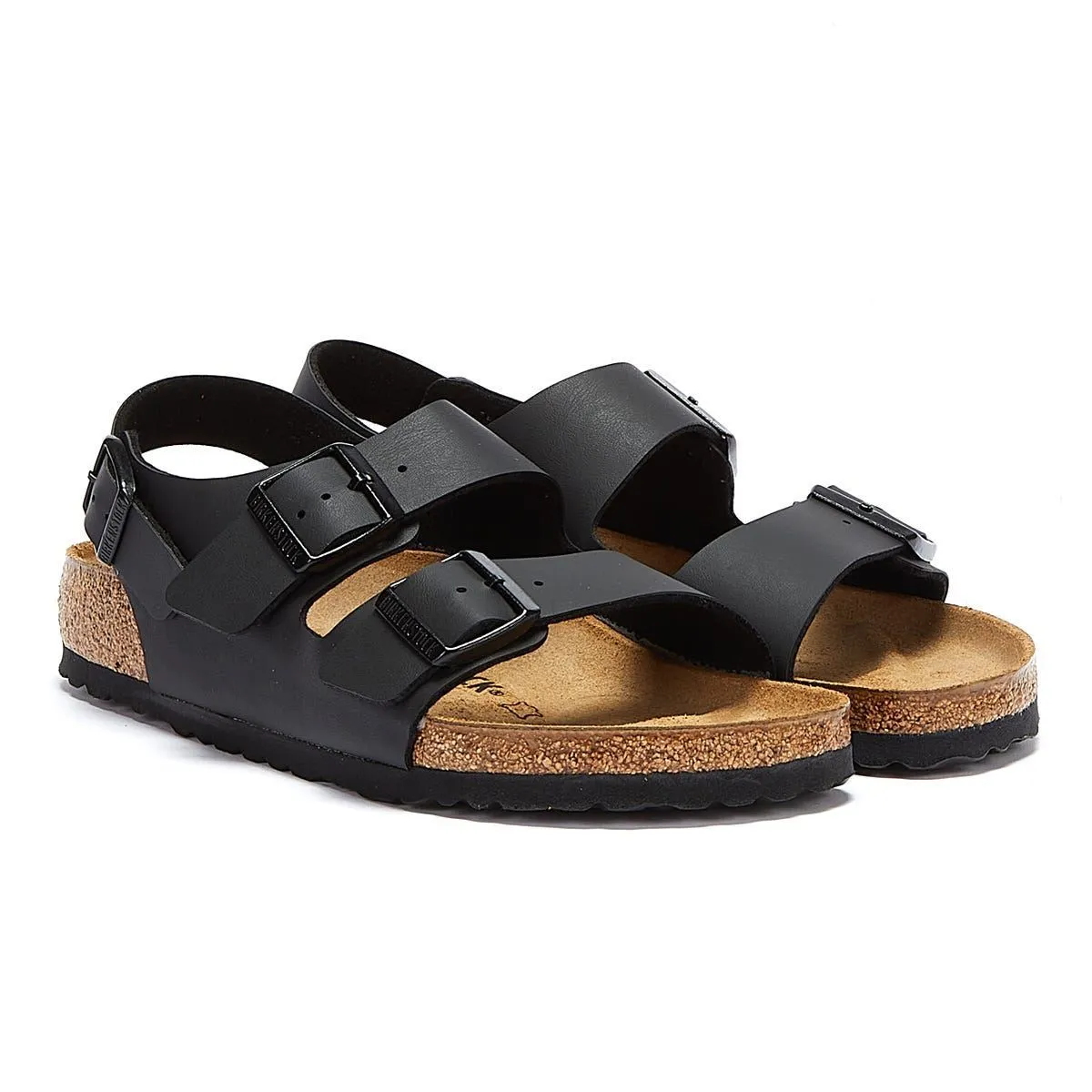 Birkenstock Milano Birko Flor Black Regular Sandals