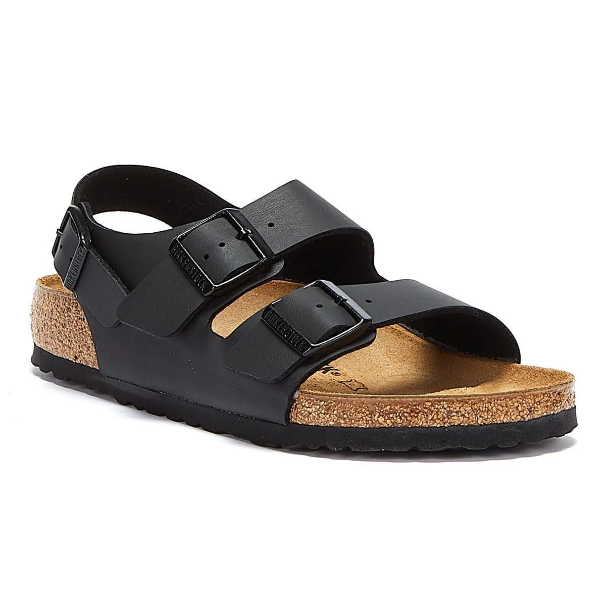 Birkenstock Milano Birko Flor Black Regular Sandals