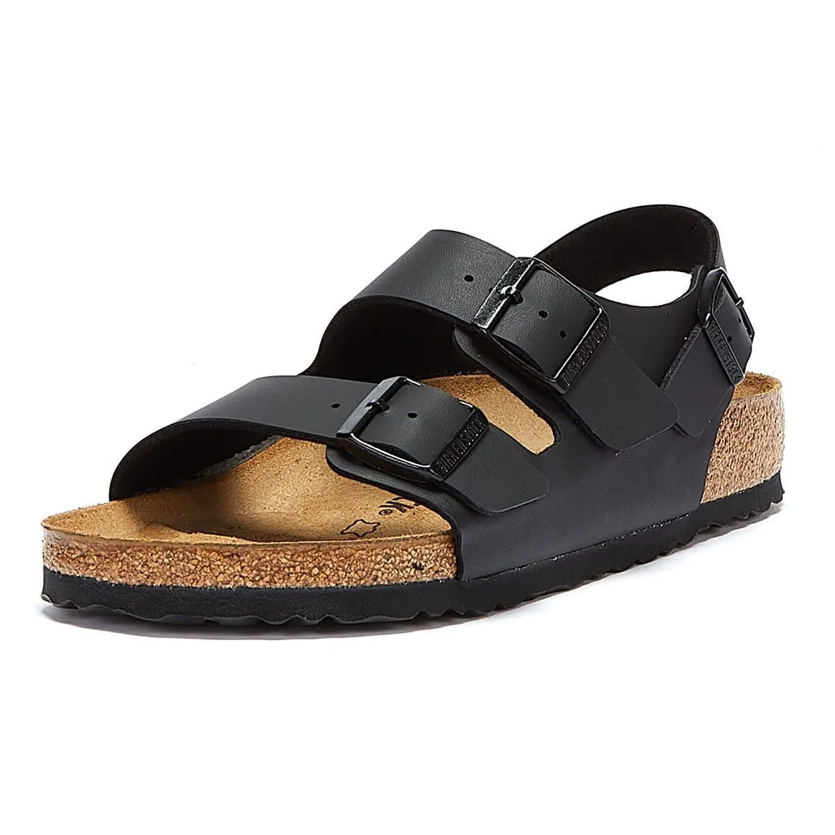 Birkenstock Milano Birko Flor Black Regular Sandals