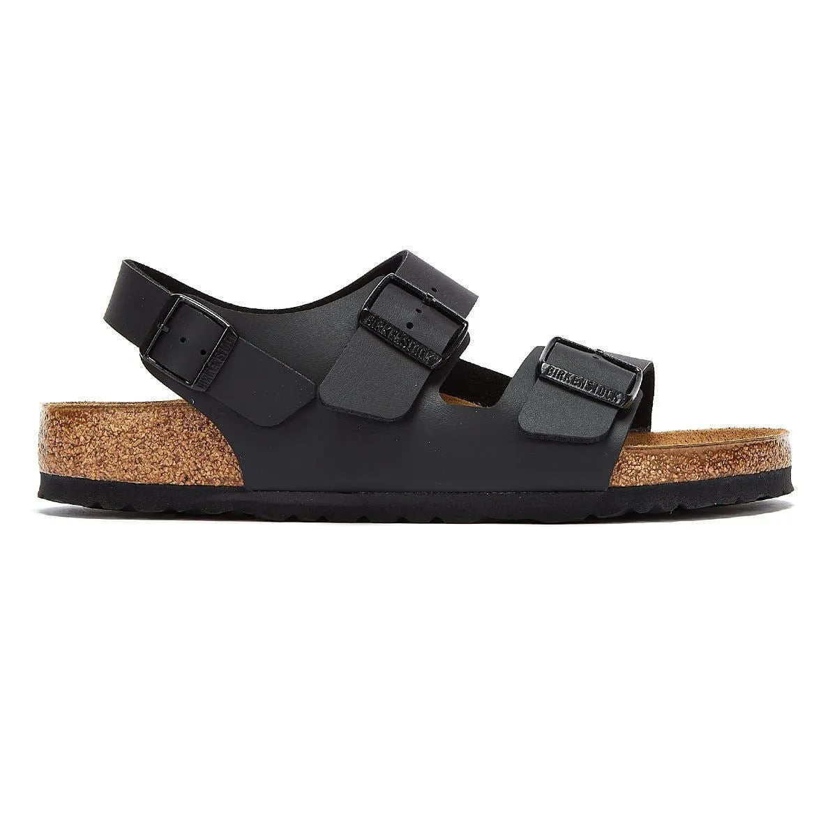 Birkenstock Milano Birko Flor Black Regular Sandals