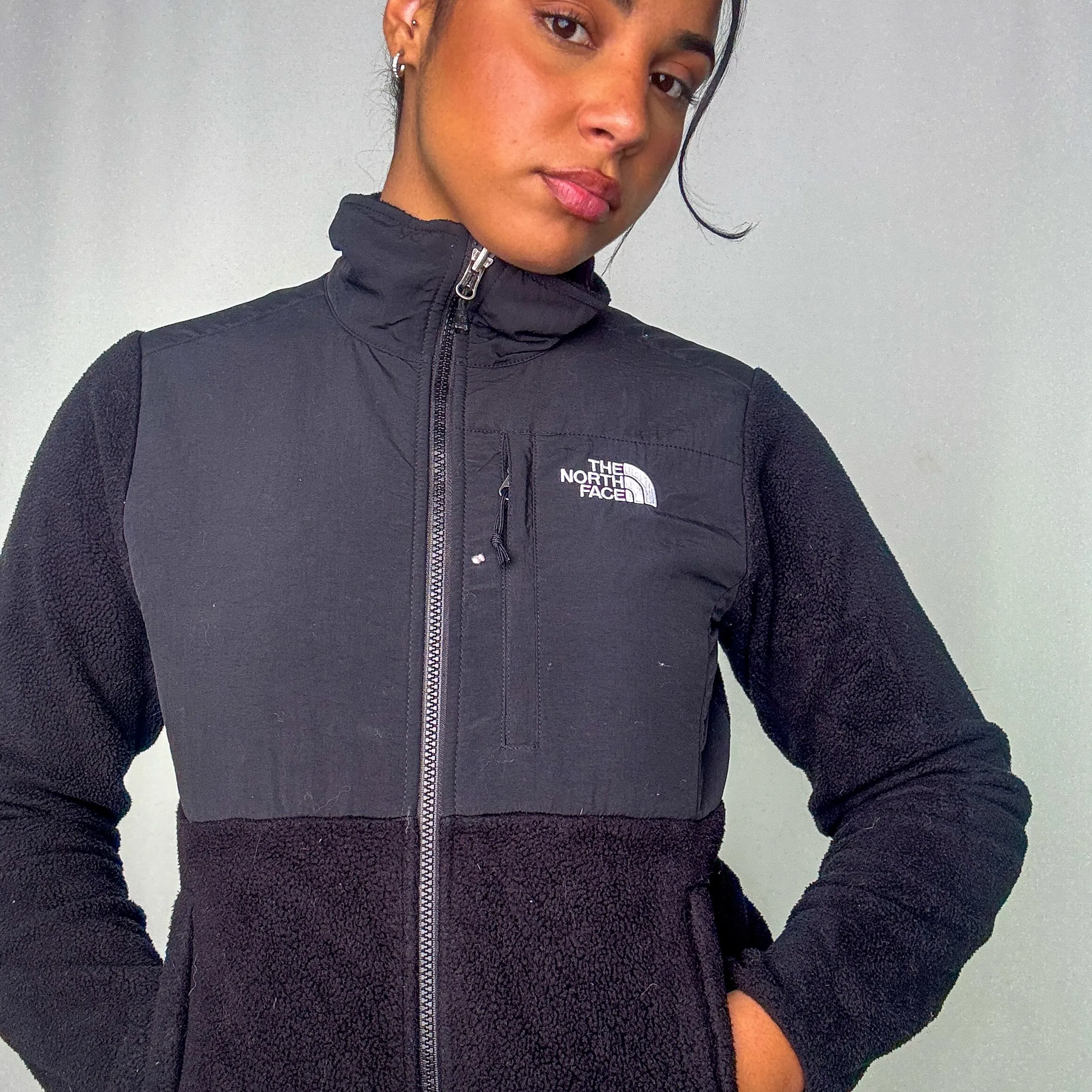 Black y2ks The North Face Fleece (XS)