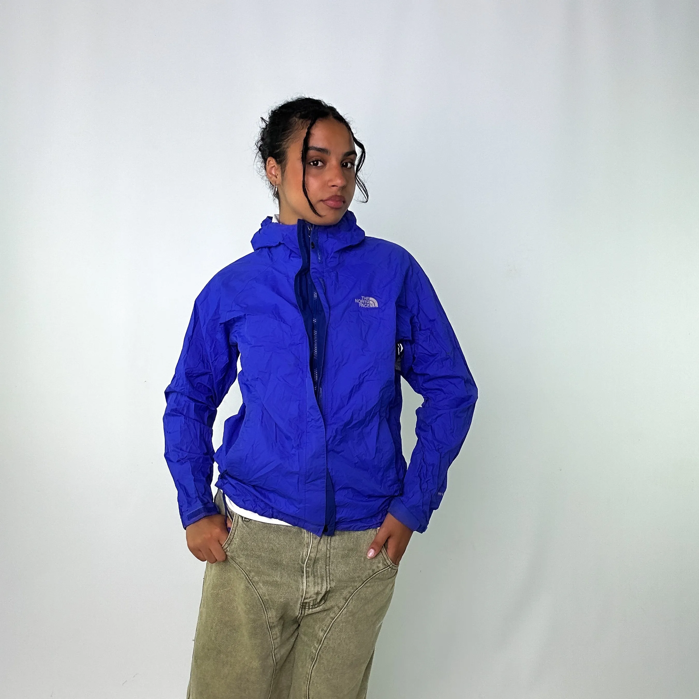 Blue 90s The North Face Light Rain Jacket (M)