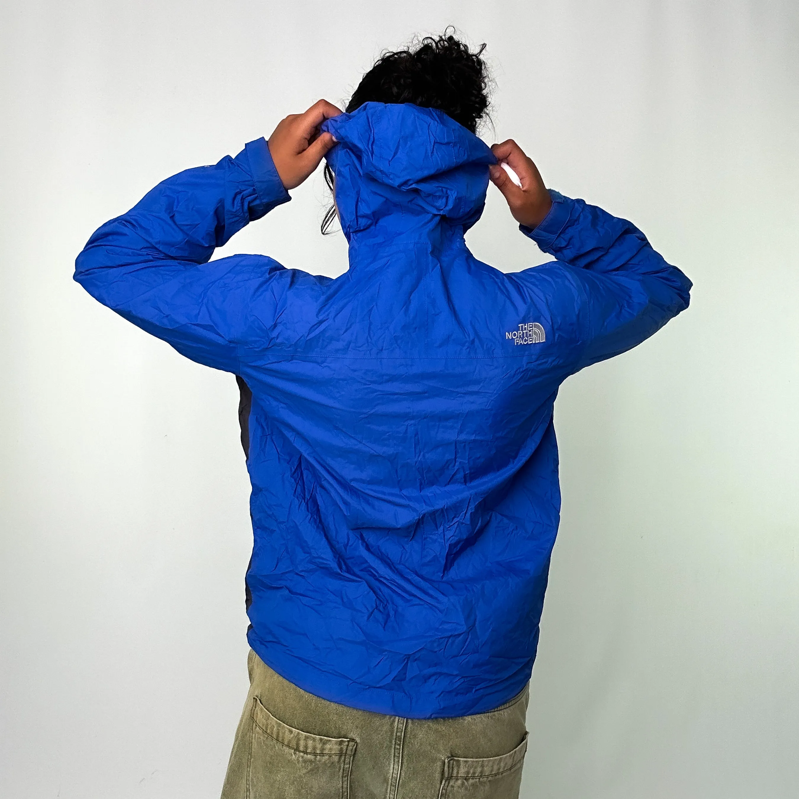 Blue 90s The North Face Light Rain Jacket (M)