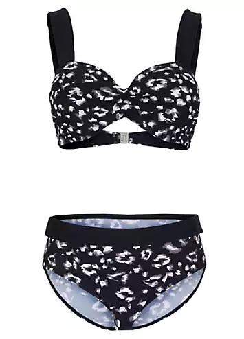 bonprix Leopard Print Bikini | Grattan