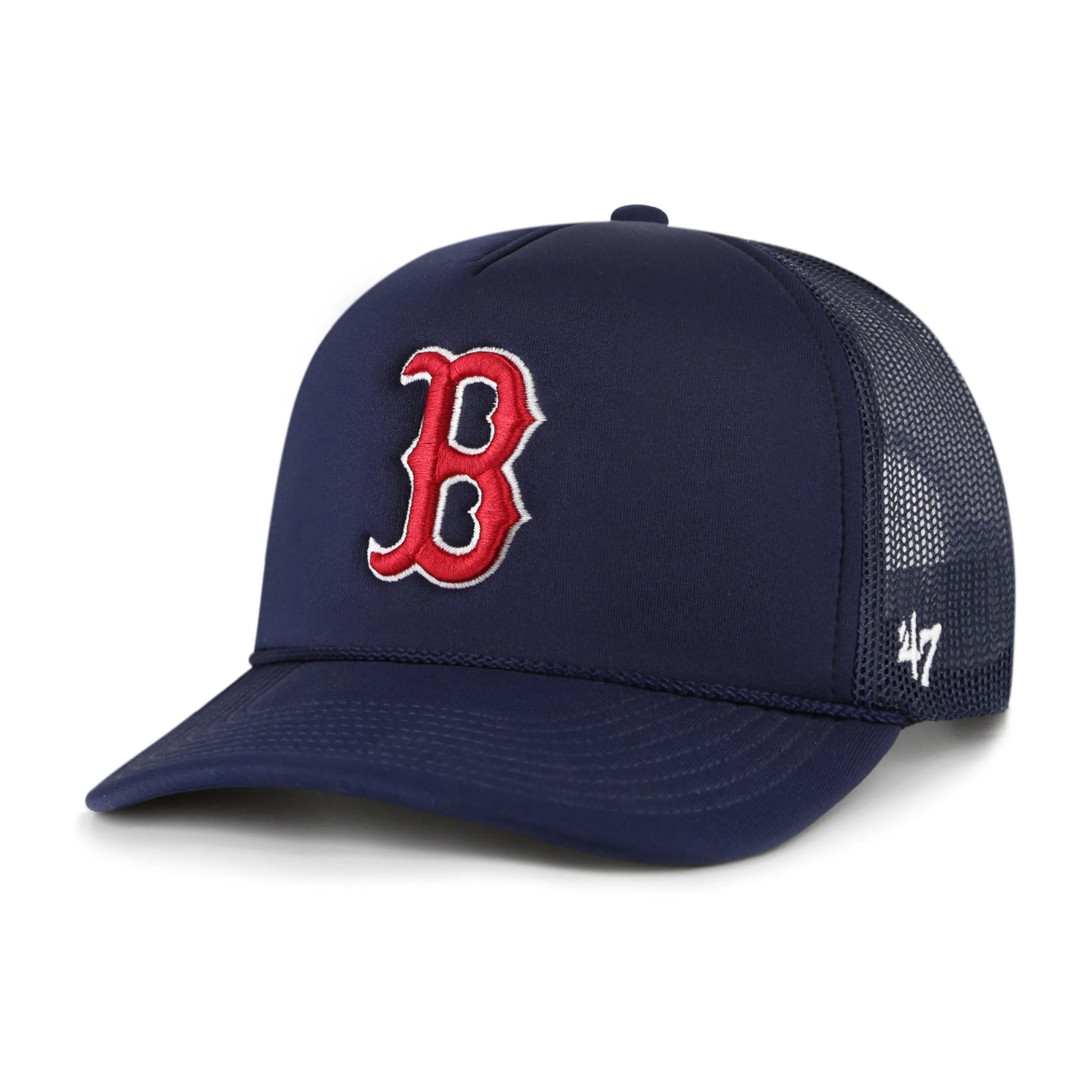 BOSTON RED SOX FOAM FRONT MESH '47 TRUCKER