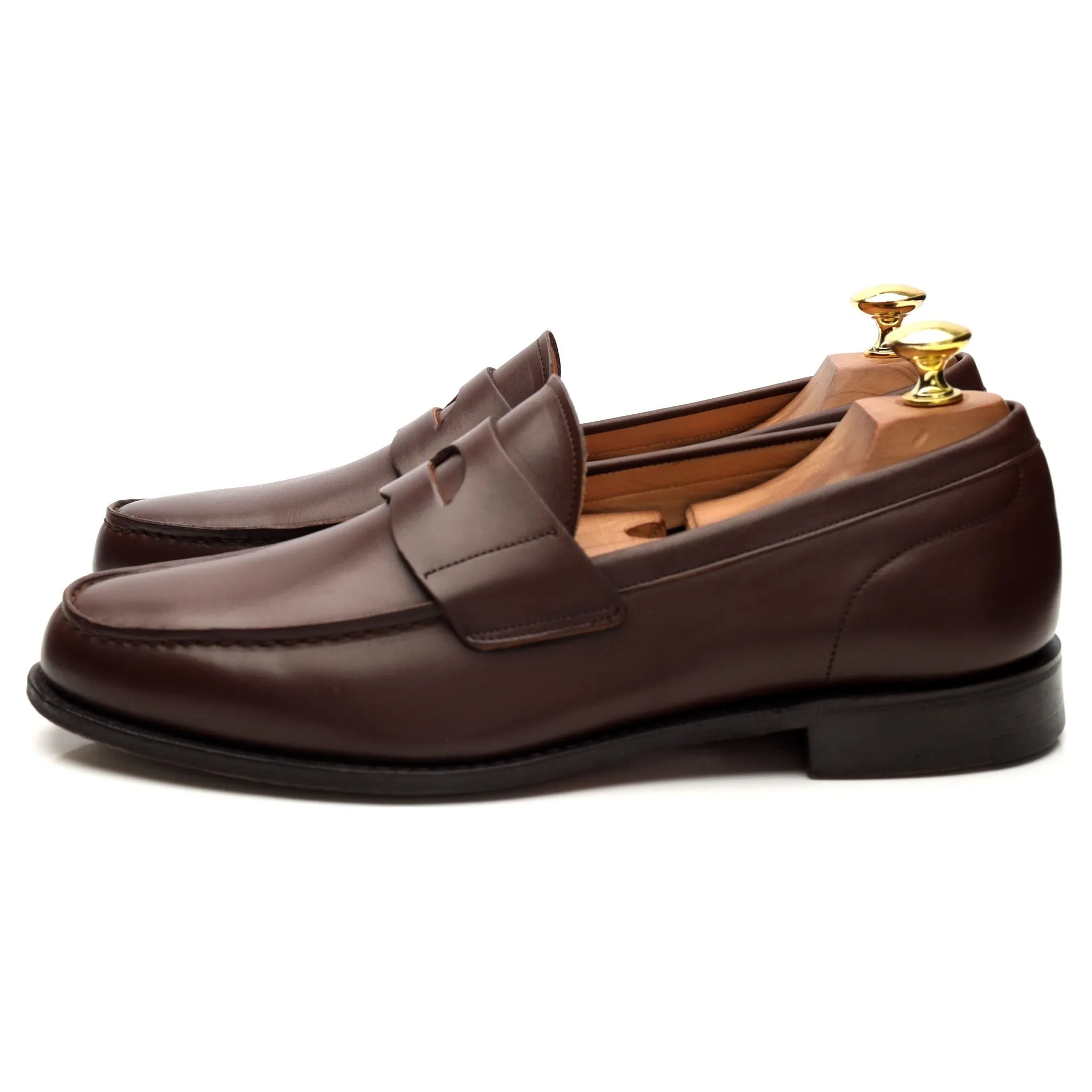 'Bristol 2' Brown Leather Loafers UK 8 G