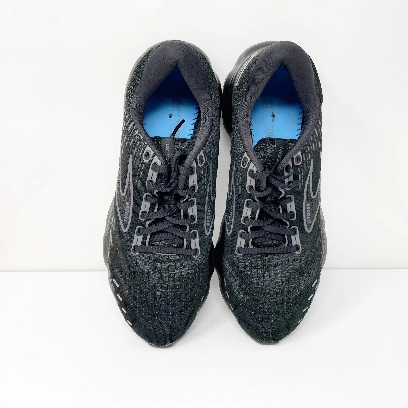 Brooks Mens Glycerin 20 1103821D020 Black Running Shoes Sneakers Size 9 D