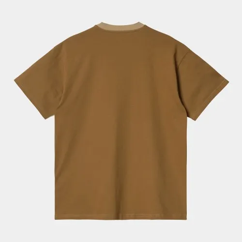 Carhartt WIP Tonare T-Shirt Dusty Hamilton Brown / Hamilton Brown