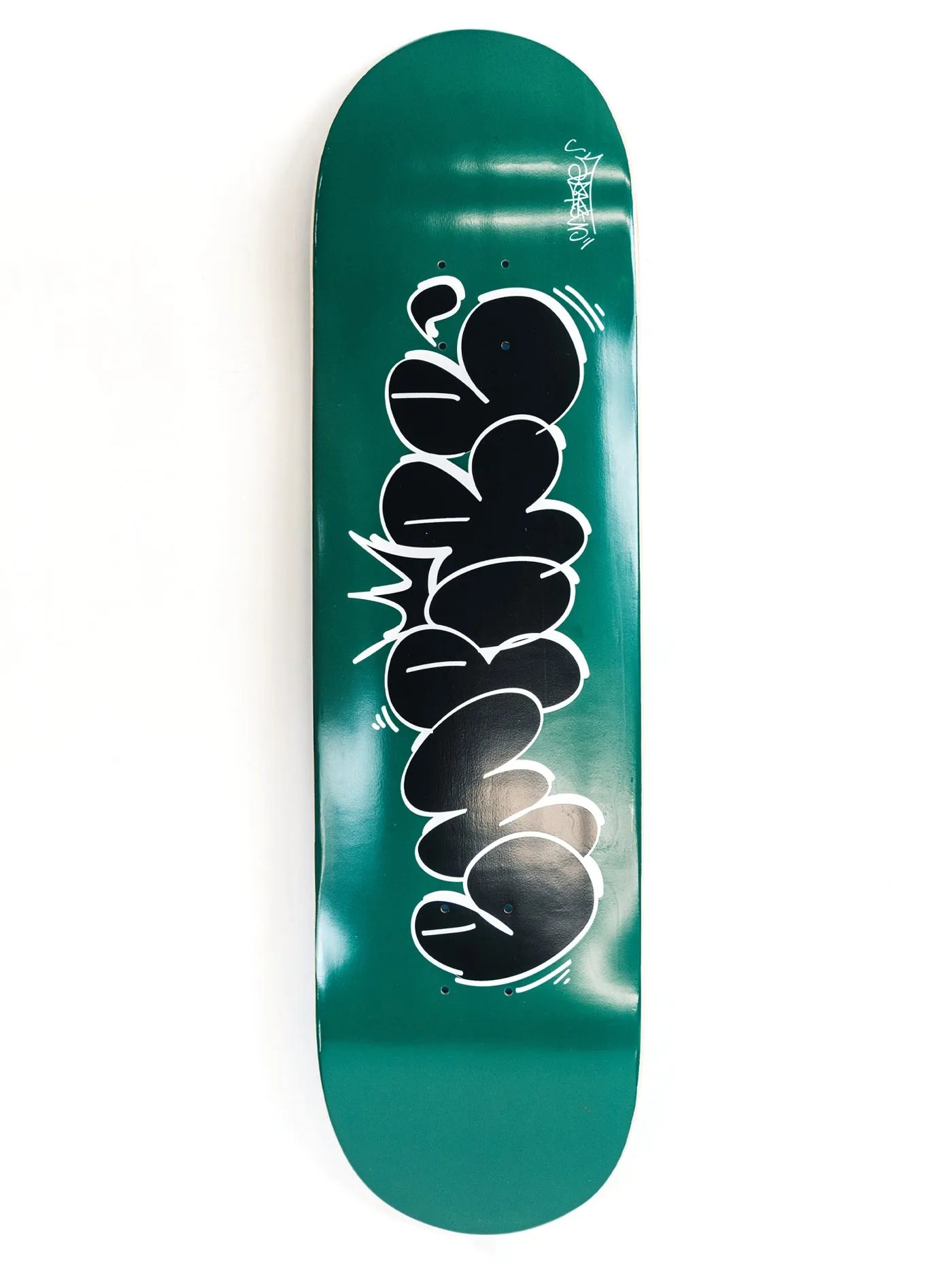 Cast-One Green 8.5 Skateboard Deck