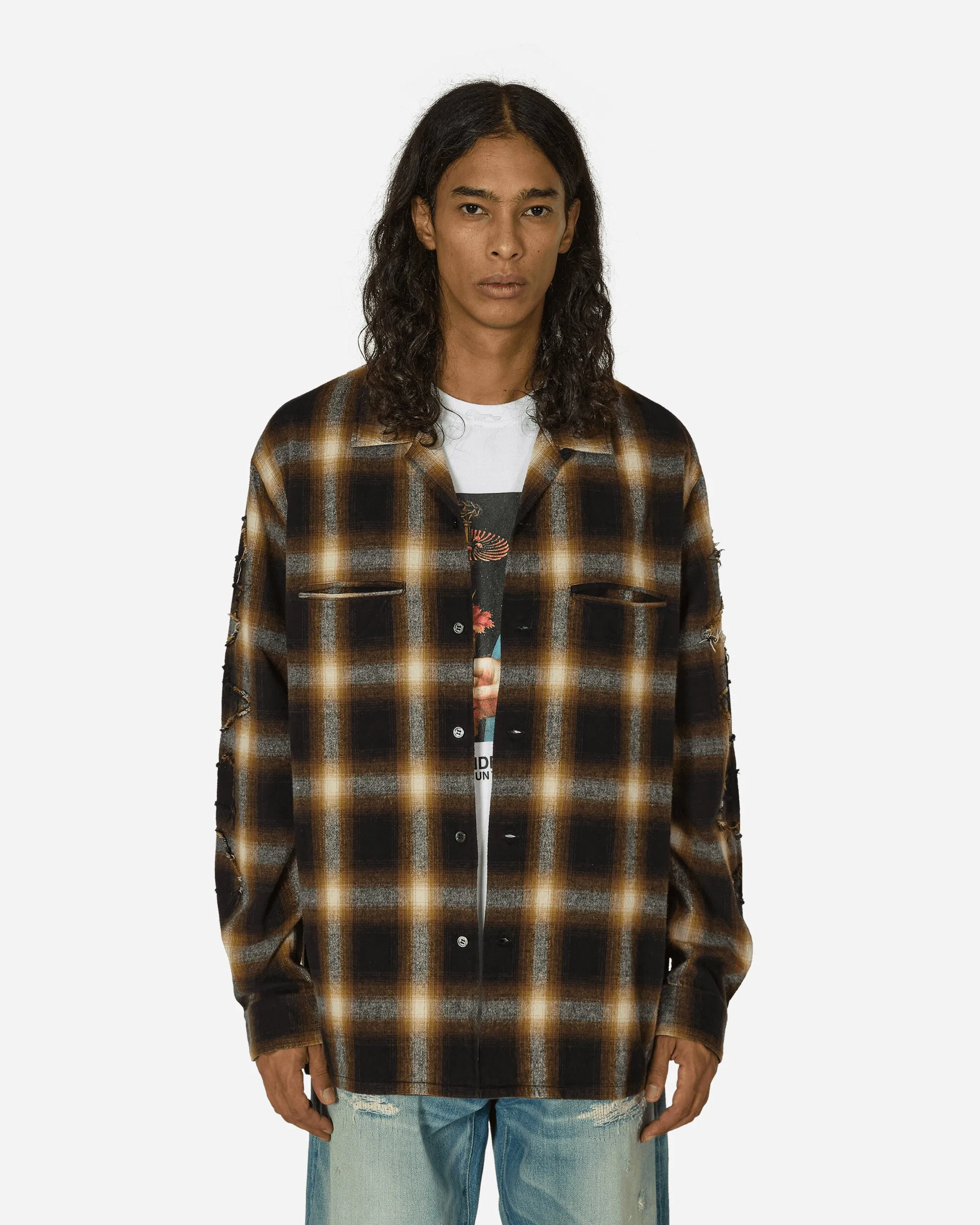 Checkered Shirt Brown