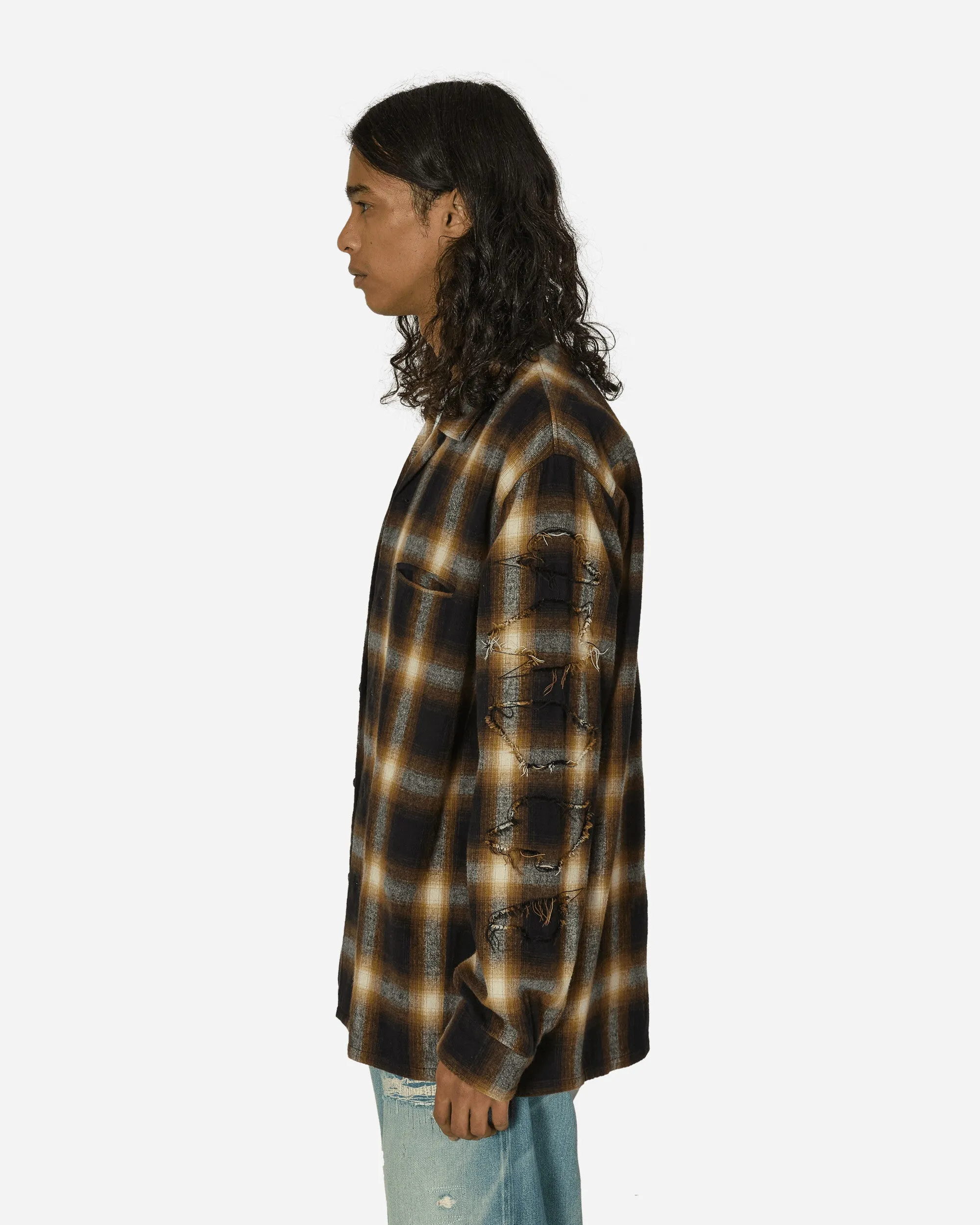 Checkered Shirt Brown