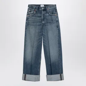 Citizens Of Humanity    Citizens Of Humanity Ayla Baggy Blue Washed Organic Denim Jeans