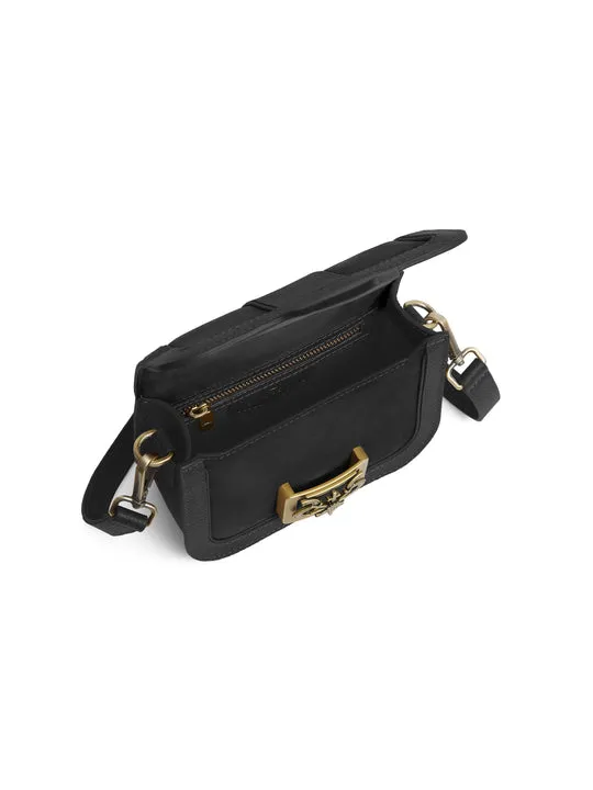Clarence Black Crossbody Bag