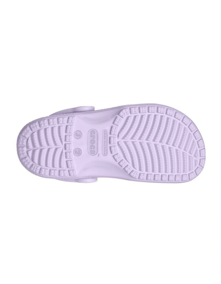 Classic Clog Youth Beach Sandals in Lavender