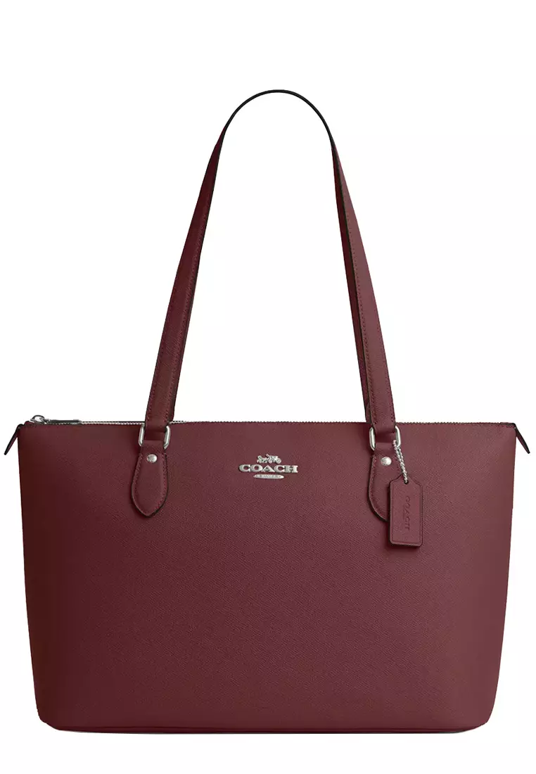 Coach Coach Gallery Tote Bag in Wine CV402