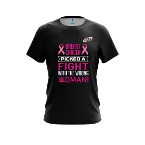 Columbia 300 Breast Cancer Smack Down CoolWick Bowling Jersey